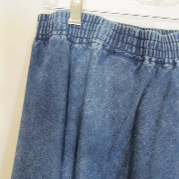 Marsha Sport A-line denim skirt – fringed hem  L - Picture 5 of 6